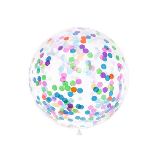 Party Deco - Balon sa konfetama